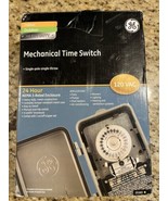GE 24Hr Indoor Outdoor Mechanical Time Switch 40 Amp 120 Vac 5Hp Box Tim... - $49.50