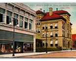 Bluem Store North Street View Lima Ohio OH 1916 DB Postcard V19 - $10.84