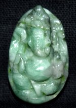 Natural Emerald Ganesha – 22.25 carats - $1,759.48 MXN