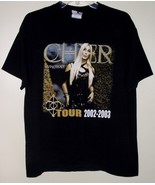 Cher Living Proof Concert Tour T Shirt Vintage 2002 2003 Cyndi Lauper Si... - $150.43 CAD