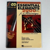 Essential Elements 2000 Plus CD/DVD for Strings: Double Bass Book 1 - £7.90 GBP