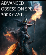 HAUNTED 300X ADVANCED COVEN OBSESSION THINK OF YOU ALL THE TIME MAGICK C... - $199.77