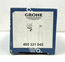 GROHE 405 331 045 Lavatory Sink Pop- Up Drain Assembly new old stock - £14.84 GBP