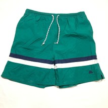Vintage Sears Mens Store Swim Trunks Shorts Mens L Green Drawstring Mesh... - £12.49 GBP