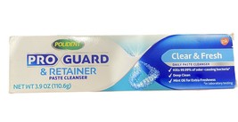 Polident Pro-Guard &amp; Retainer Paste Cleanser Tube 3.9 oz Expires 9/2023 - £5.74 GBP