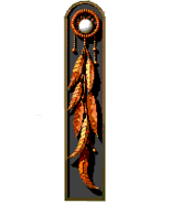 Dreamcatcher Library Bookmark Cross Stitch Pattern | Bohemian Embroidery - $3.99