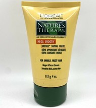 Loreal Nature's Therapy Mega Smooth Unfrizz Taming Creme 4 oz Loreal Natures - £15.49 GBP