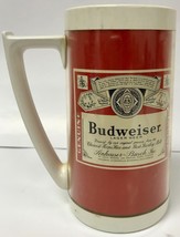 Thermo-Serv BUDWEISER VINTAGE LOGO Vintage Beer Mug Retro Drinkware  Mad... - £5.74 GBP