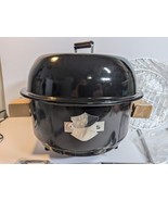 Harley Davidson Portable Charcoal BBQ Grill Bag Tools Tailgate Cooker HDG - $942.37 MXN