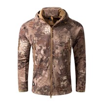 2022 Men&#39;s Winter  Fleece Jacket Army  Jacket Coat  Multicam Male Waterproof Win - £71.88 GBP