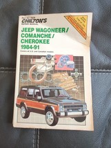 Jeep Wagoneer Comanche Cherokee Repair Manual 1984-1991 Chilton&#39;s Part N... - $14.24