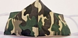 Handmade Camo Camouflage Children Military Family Face Cover Mask Child Washable - £5.63 GBP