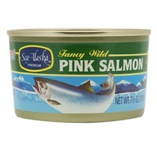 Sea Alaska Pink Salmon 7.5 Oz Can (Pack Of 4) - £47.32 GBP