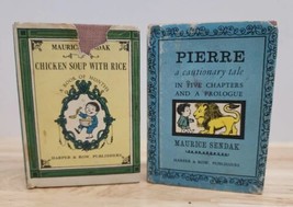 The Nutshell Library by Maurice Sendak Harper &amp; Row 1962 VTG Set of 2 Miniatures - £69.89 GBP