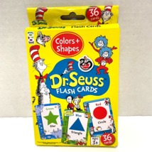 Geddes Dr Seuss Flash Clards Colors and Shapes 36 Cards Complete New - £4.53 GBP