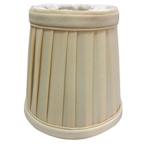 Royal Designs, Inc. Pleated Empire Chandelier Shade CS-110EG, Eggshell, 3 x 4.25 - £12.74 GBP