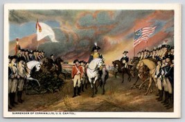 Surrender Of Cornwallis U.S. Capitol Postcard C38 - £3.92 GBP