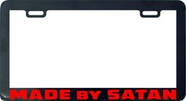 Made by Satan Devil license plate frame holder  - £5.51 GBP