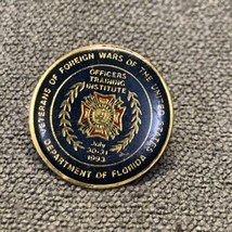 NEW VFW Officers Training Institute July 1993 Pin KG JD Dept of Florida ... - £9.38 GBP