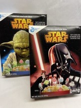 GM STAR WARS &quot;YODA &amp; DARTH VADER&quot; Limited Edition Cereal Box (Collectibl... - $9.49