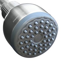 Elevate Your Shower With Ultra High Pressure 3-Inch Shower Head: Single Setting, - £37.71 GBP