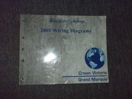 2001 Ford Crown Victoria Mercury Grand Marquis Electrical Wiring Diagram Manual - $24.44