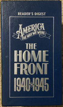 America, The Way We Were: The Home Front (1940-1945)(VHS, 3-Tape) - £6.14 GBP
