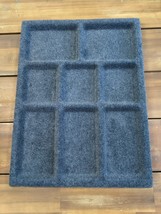 Ikea Komplement Gray Jewelry 8 Compartment Tray 20 1/2&quot; X 15 1/2&quot; X 1&quot; - $30.38 CAD