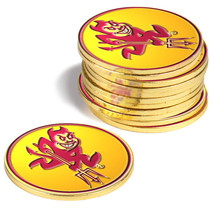 Arizona State Sun Devils 12 Pack Golf Ball Markers - £30.37 GBP