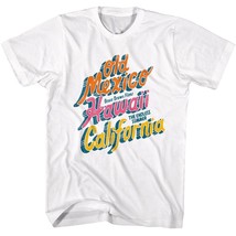 Endless Summer Old Mexico to Hawaii Men&#39;s T Shirt - £20.89 GBP+