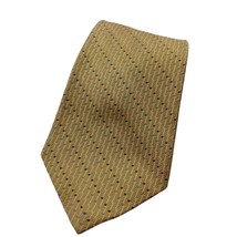 Arrow Yellow Blue Silk Tie NecktieTraditional - £3.90 GBP