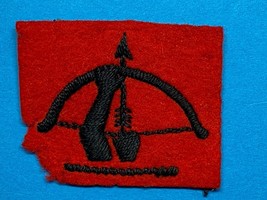 Wwii, Great Britain, Anti Aircraft Command, Patch, On Wool, Vintage - £7.75 GBP