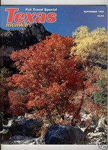 TEXAS HIGHWAYS MAGAZINE SEPTEMBER 1988  SAN ANTONIO - $27.29