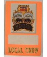MICHAEL JACKSON - VINTAGE ORIGINAL CLOTH CONCERT TOUR BACKSTAGE PASS - €8,55 EUR