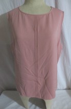 NWT Doncaster Silk Blend Tank  Shell Size 14 Pink Side Zip Size 14 Retail $210 - £31.97 GBP