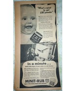 Mint Rub &amp; Z.B.T Baby Powder 1940s Magazine Print Small Advertisements Art - €4,29 EUR