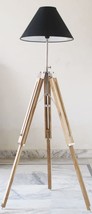 Marine Designer Royal Nautical Modern Teak Wood Tripod Floor Lamp Stand  - $70.00