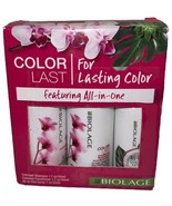 BIOLAGE COLOR LAST Shampoo Conditioner/All-in-One Spray Travel Size Set ... - $301.36 MXN