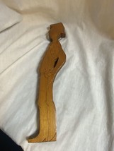 Carved Wooden Man By Ruff Cuts 13” - £7.43 GBP