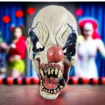 Vintage Halloween Mask Full Face Creepy Killer Clown Realistic Look Quality Made - £22.14 GBP