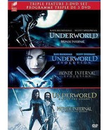 Underworld/Underworld Evolution/Underworld Rise Of The Lycans 3-Pack (DV... - £4.94 GBP