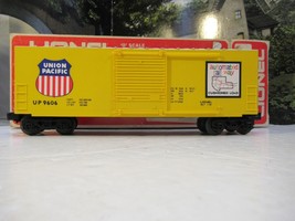 LIONEL TRAINS -  MPC 9606 UNION PACIFIC  HI-CUBE BOX CAR - 0/027- NEW- B25 - $21.80