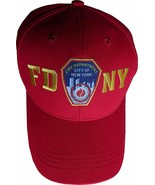 FDNY Men&#39;s Baseball Hat Officially Licensed Caps Fire Dept New York City - £12.56 GBP+