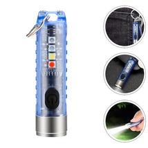 Mini Flashlight Keychain Waterproof Led Torch With Side Light For Hiking... - £18.84 GBP+