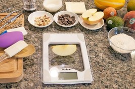 Furinno DaPur FK170 Digital Precision Kitchen Scale White with Glass Top - £14.90 GBP