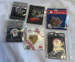 Baltimore Orioles MLB Lot Of 6 Pins All Star Cal Ripken Jr Schoop Eddie Murray - £23.94 GBP