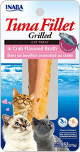 Inaba Cat Grill Fil Tuna /Crab Broth 0.5Oz/6Ct. - £13.41 GBP