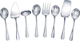 Gourmet Basics By Mikasa 5181046 Kaylee 8-Piece Stainless Steel Serving Set - $53.94