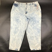 Neu Vintage A Time für US Jeans Damen 46 Blau Säure Gewaschen USA Herges... - $23.00