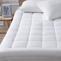 (8-21&quot; Fitted Deep Pocket Queen Size), Cooling Mattress Topper Pillow Top, And - £33.92 GBP